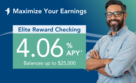 Earn 4.06% with Elite Reward Checking_box